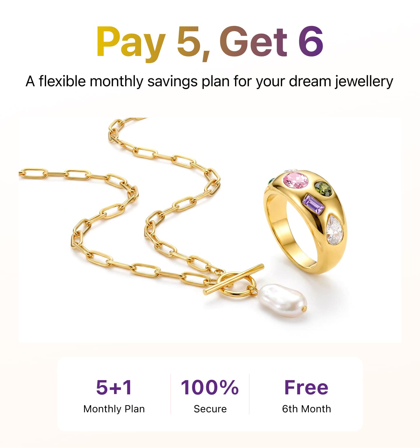 Palmonas — Pay 5, Get 6 savings plan